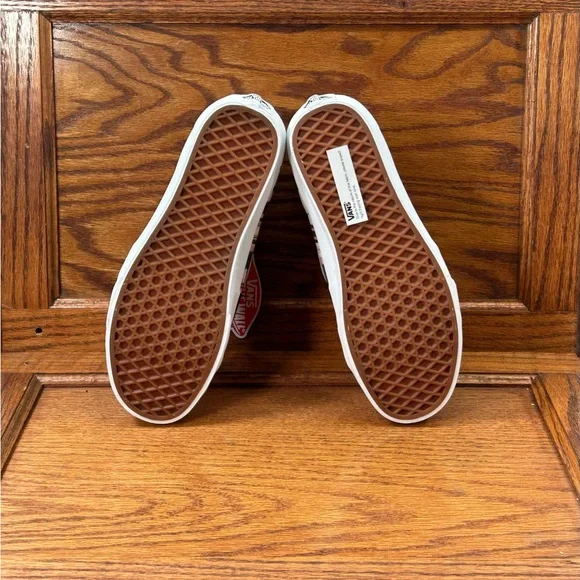 Vans Sk8 Hi Floral Plaid Patchwork Shoes - Picture 8 of 10